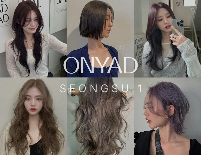 ONYAD 聖水1号店の店内|韓国・聖水の人気美容室