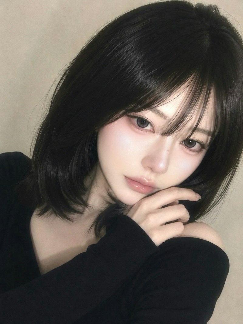 MERZY(バイマージー) バイマージー ルミサインハイライター(頬にハイライターを使用したモデルの着用イメージ)