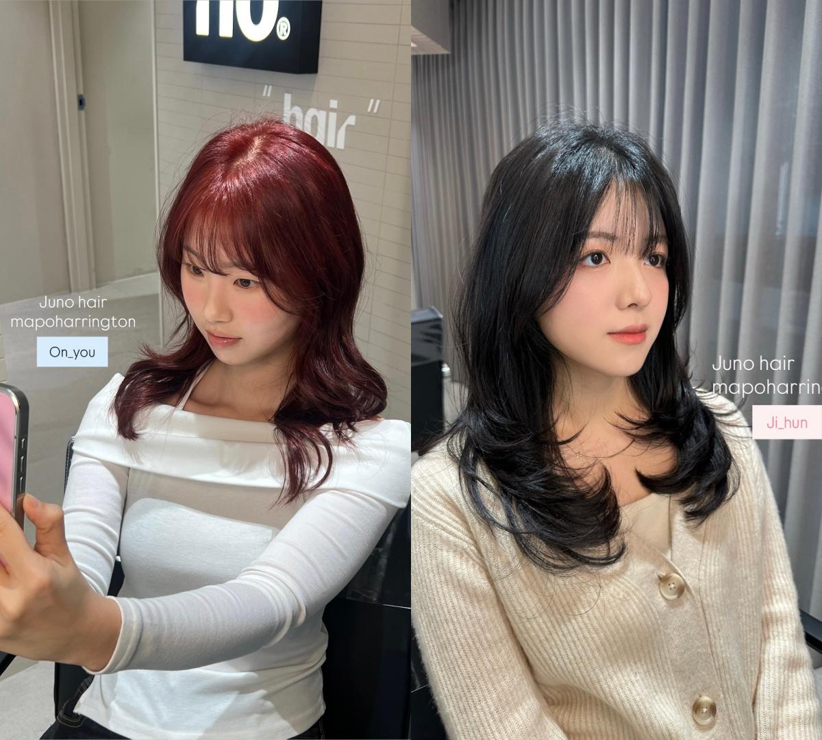 JUNO HAIR 麻浦へリントン店の無料パーソナルカラー診断
