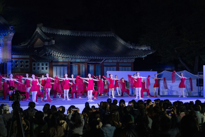 古宮音楽会 バレエ×壽齊天 韓国伝統楽器の演奏