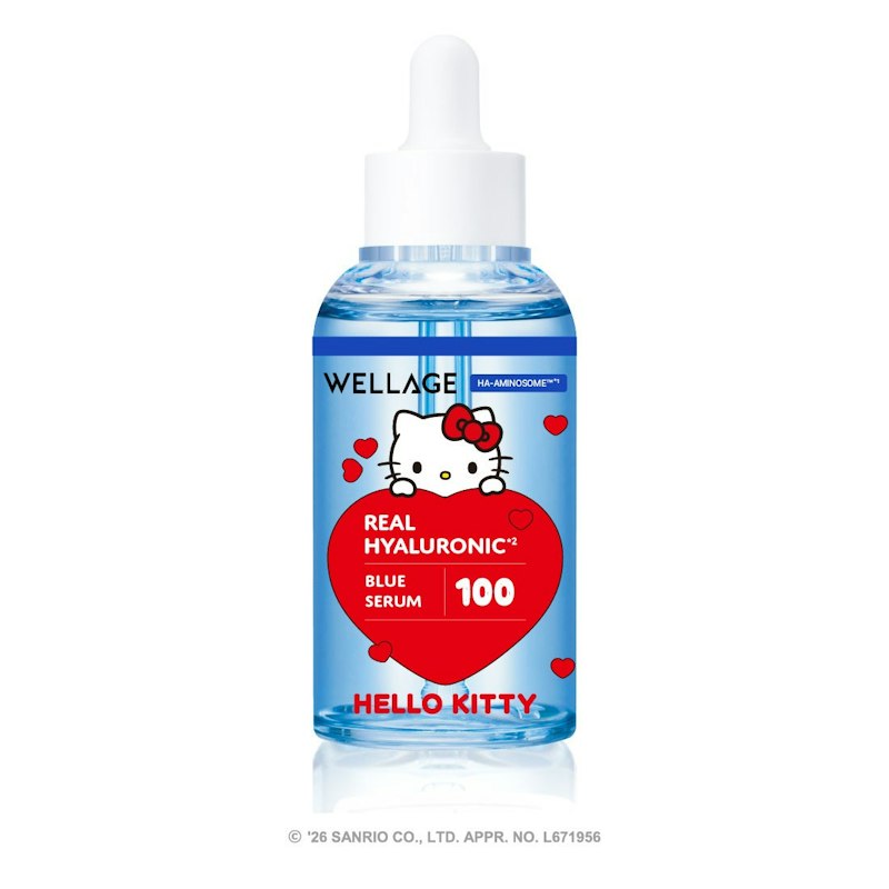 WELLAGE（ウェラージュ） ＨAブルーセラム１００ ハローキティ エディション（ＨAブルーセラム１００ ハローキティ エディションのボトル単体）