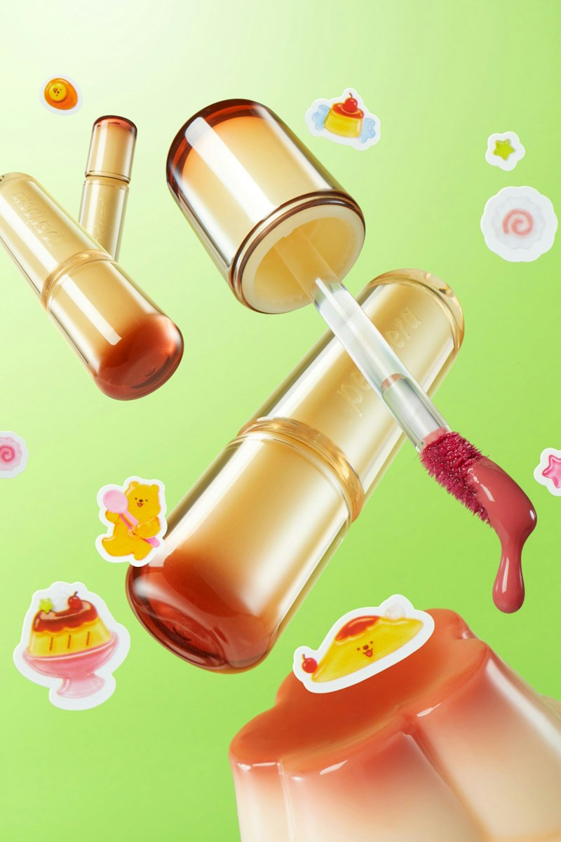 peripera(ペリペラ) ペリペラ ムードグロイティント(CUコラボレーション)(ムードグロイティント(CUコラボ)とプリンのイメージビジュアル)