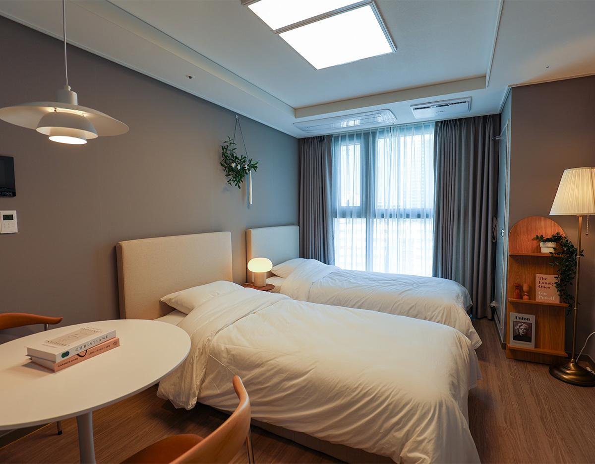 WECO STAY忠武路周辺のソウル街並み