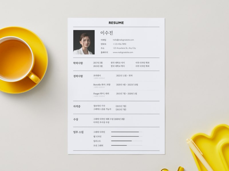 アイキャッチ画像:韓国式履歴書(이력서)を無料で作成|韓国語が書けなくてもPDFができます - Klick Korea