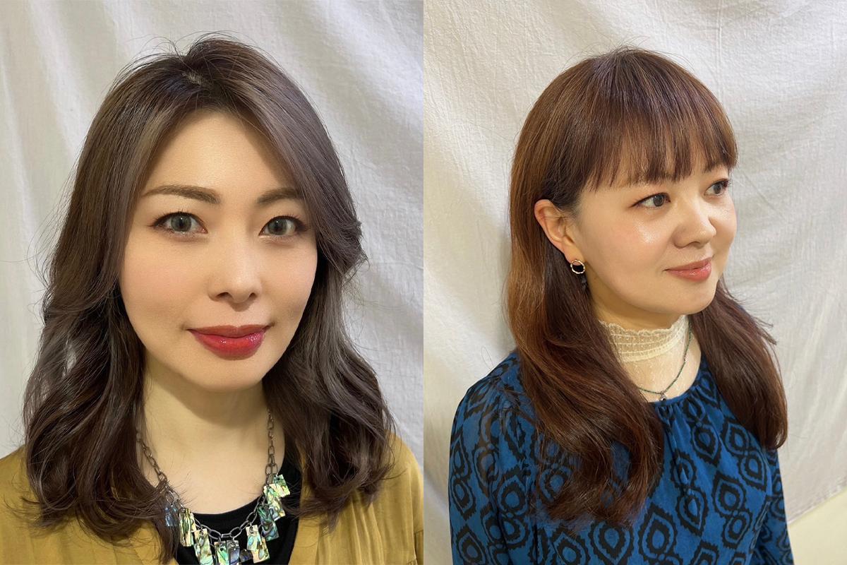 日本語対応スタッフによるカウンセリング Gapi Hair韓国風メイク