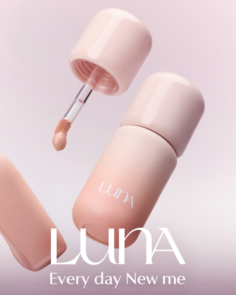 LUNA(ルナ) LUNA クラウドレイヤーシリーズ(クラウドレイヤーコンシールチーク/クラウドレイヤーティント)(クラウドレイヤーシリーズのキャップを外したチップアプリケーター)