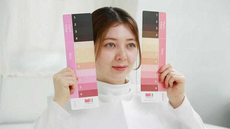 韓国弘大 image HOのパーソナルカラー診断結果とカラーパレット
