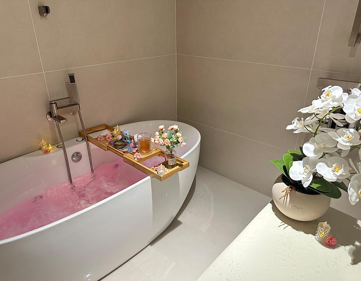 ONA（温雅）2号店 韓国あかすり体験の様子