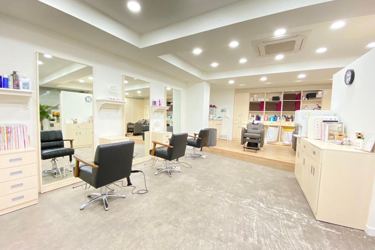 Gapi Hairのヘアトリートメントとよもぎ蒸しメニュー