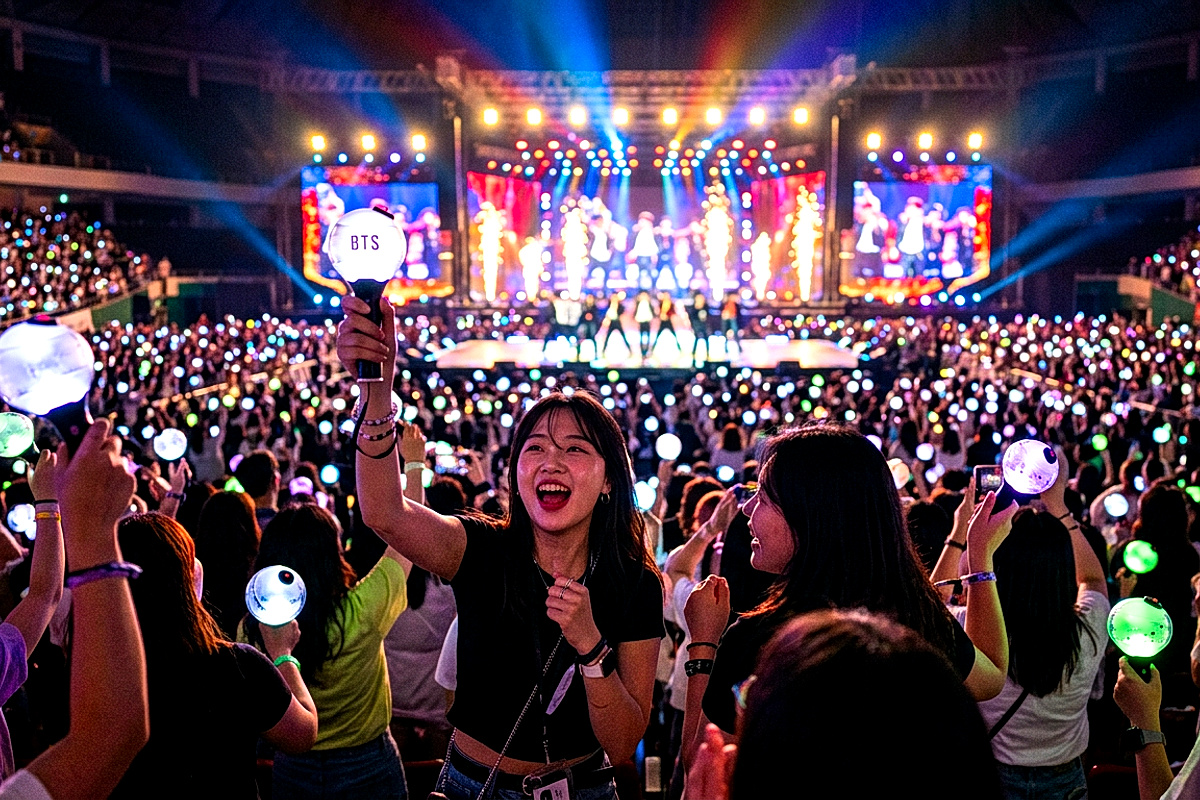 HOSU DOSANで韓国アイドルメイク体験をした仕上がり例