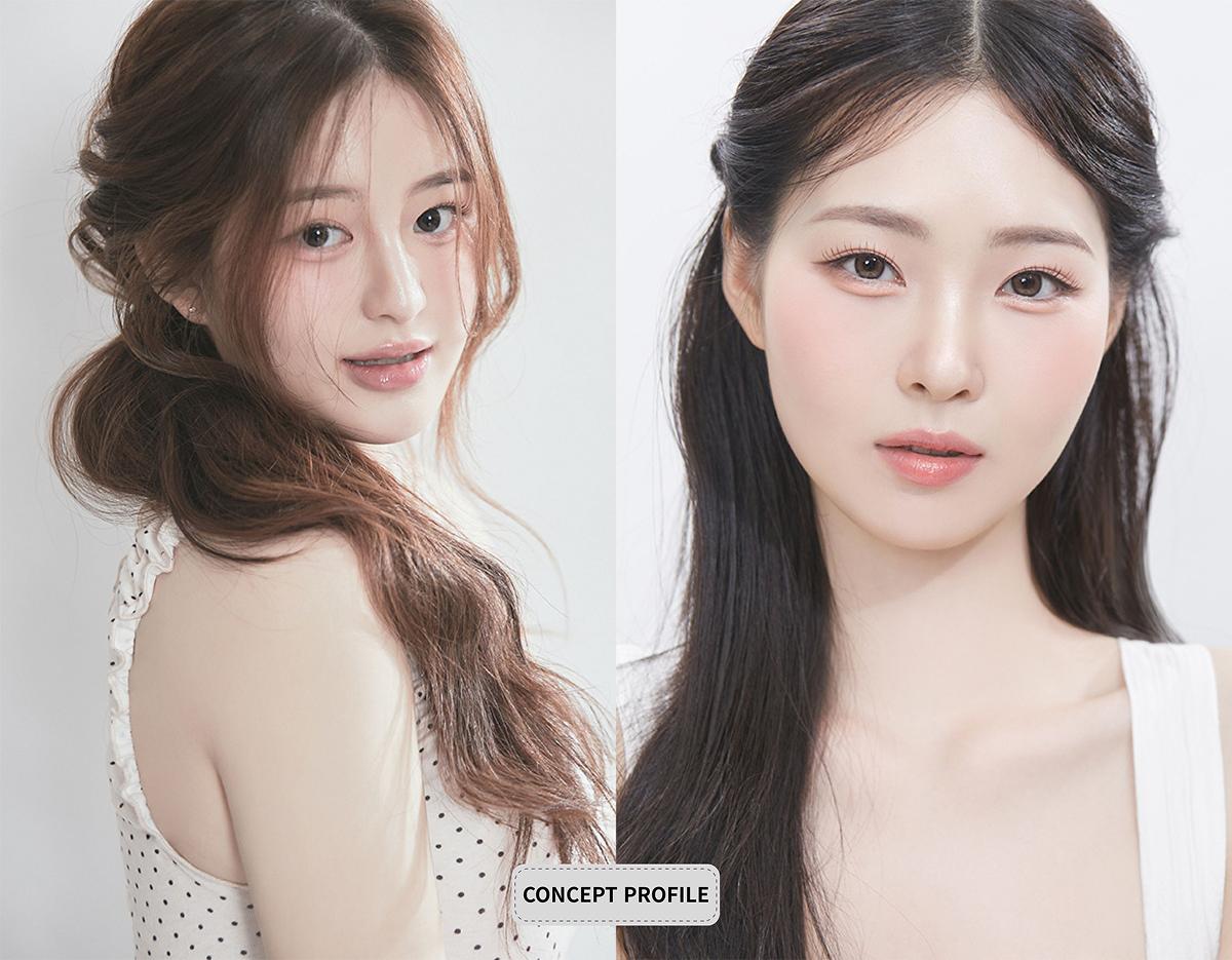 モデルロースタジオのコンセプトプロフィール撮影の雰囲気