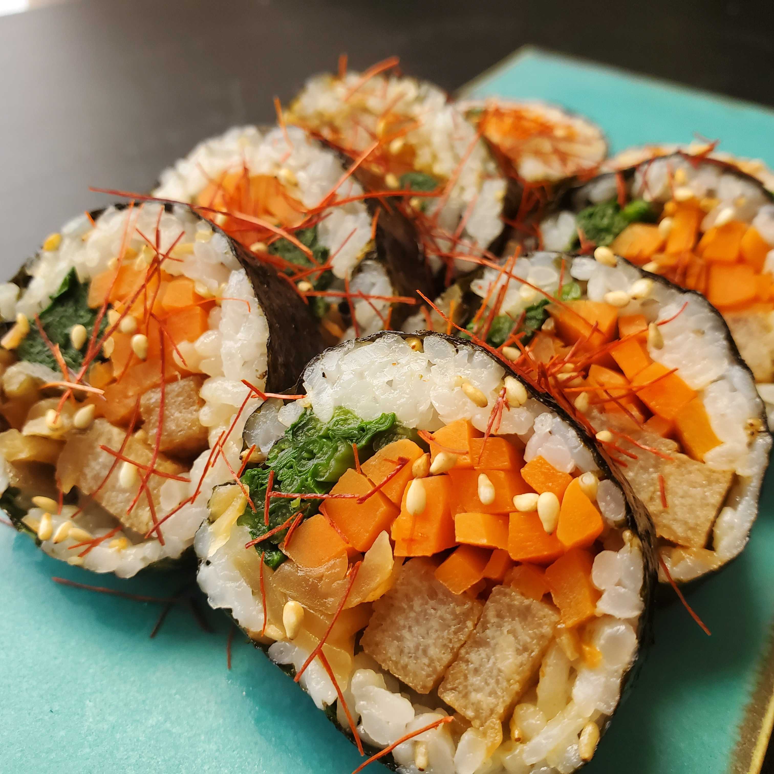 韓国風海苔巻き「ヴィーガンキンパ」の作り方 | VEGAN’S LIFE|ヴィーガンズライフ