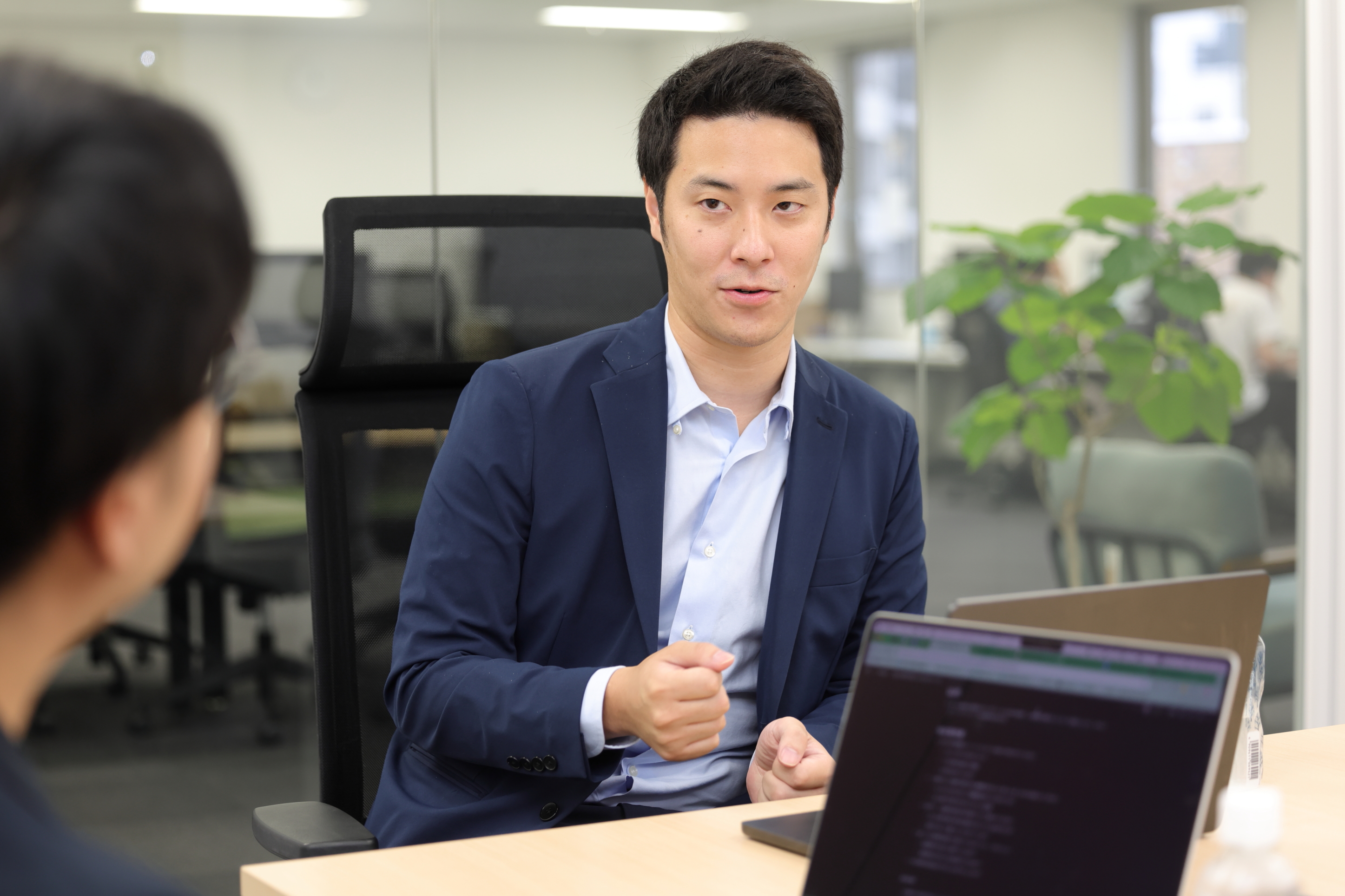 疑似セカンダリーマーケットの仕組みを作ったきっかけを語る曽根岡さん