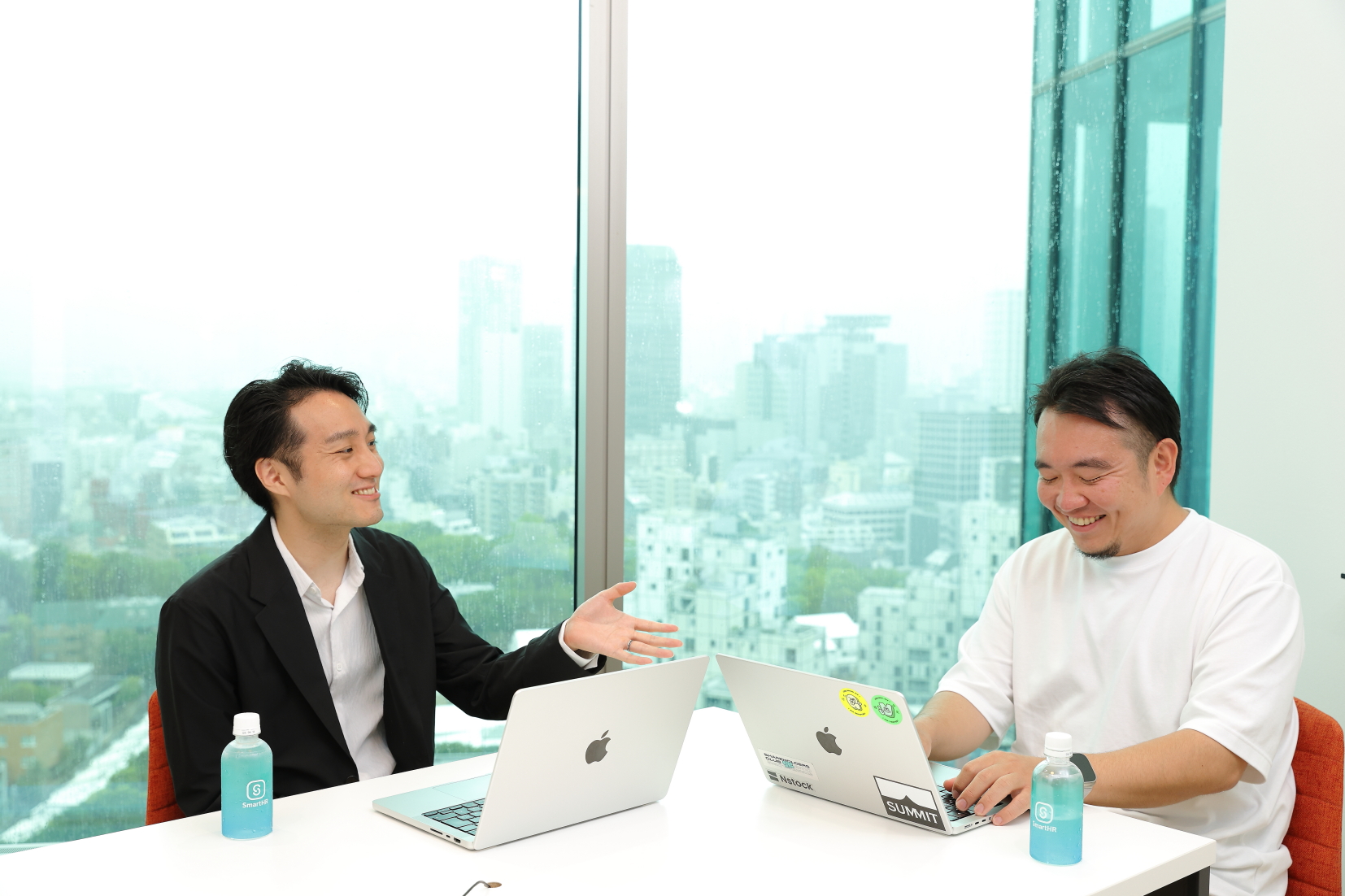 森さんの鋭いツッコミに慌てる宮田