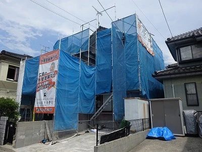 ６月２１日より工事に入りました 口田南８丁目・Ｋ様邸工事中ですサムネイル画像