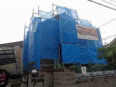 Ｋ様のお宅は築１９年、木造２階建て 口田南・Ｋ様邸工事中ですサムネイル画像