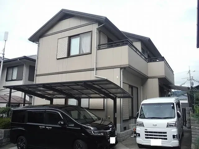 お宅は築３１年、『セキスイハイム(株)』<さんの鉄骨ラーメンユニット構造２階建ての洋風住宅です矢野南・Ａ様邸の完工報告サムネイル画像