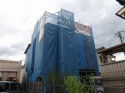 緑井２丁目・Ｓ様邸工事中です９月１４ 日より工事に入りました（ブログ）サムネイル画像