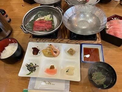 岐阜旅行２日目の昼食サムネイル画像
