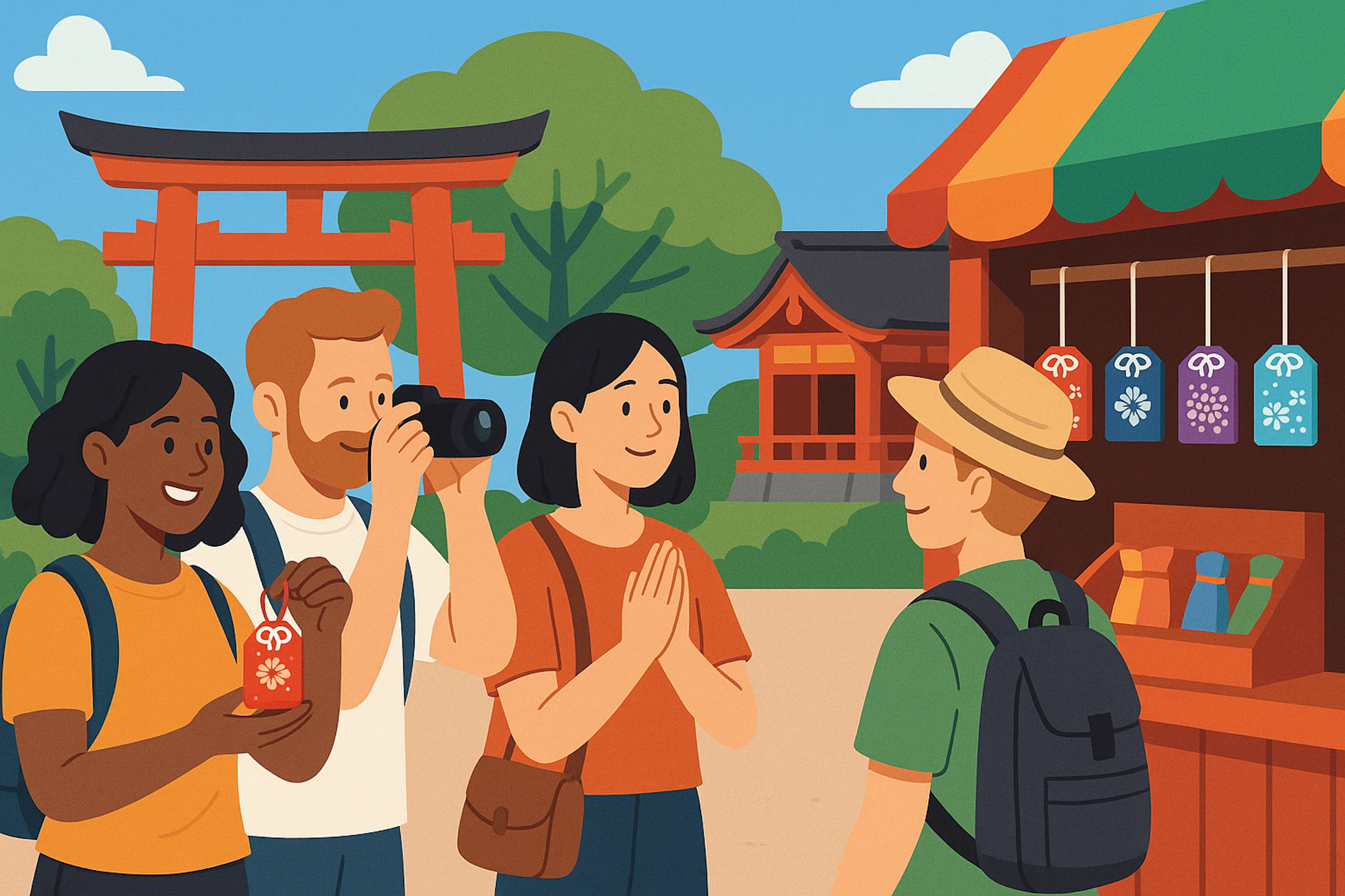 Arti dan Jenis Omamori: Memilih Jimat Kuil yang Tepat di Jepang