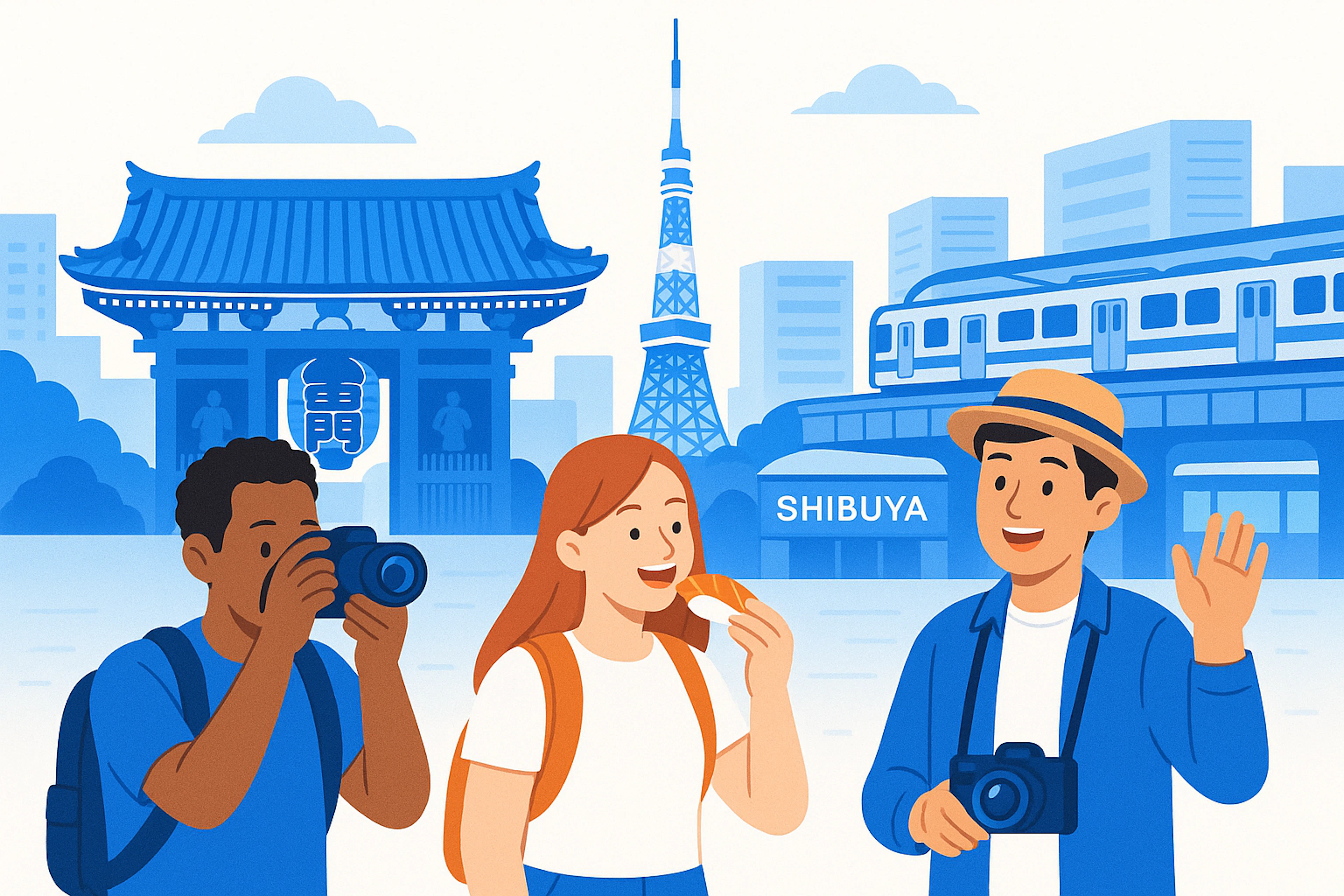 Rencana Perjalanan 1 Hari di Tokyo (2026): Tips Keamanan di Asakusa & Shibuya