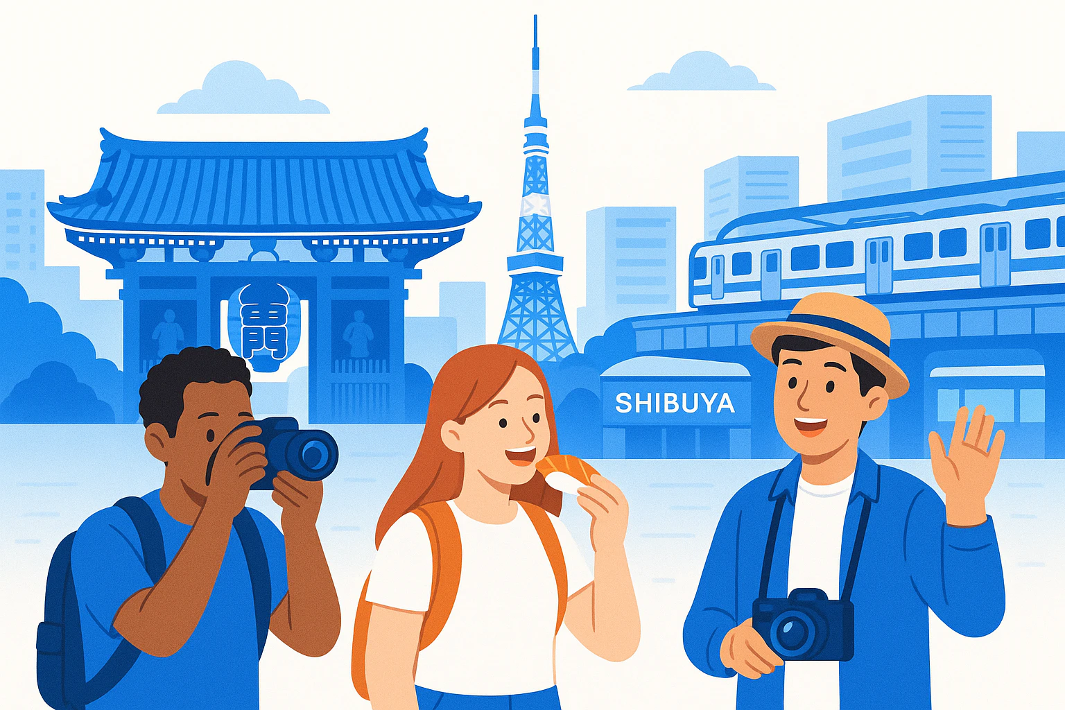Rencana Perjalanan 1 Hari di Tokyo (2026): Tips Keamanan di Asakusa & Shibuya