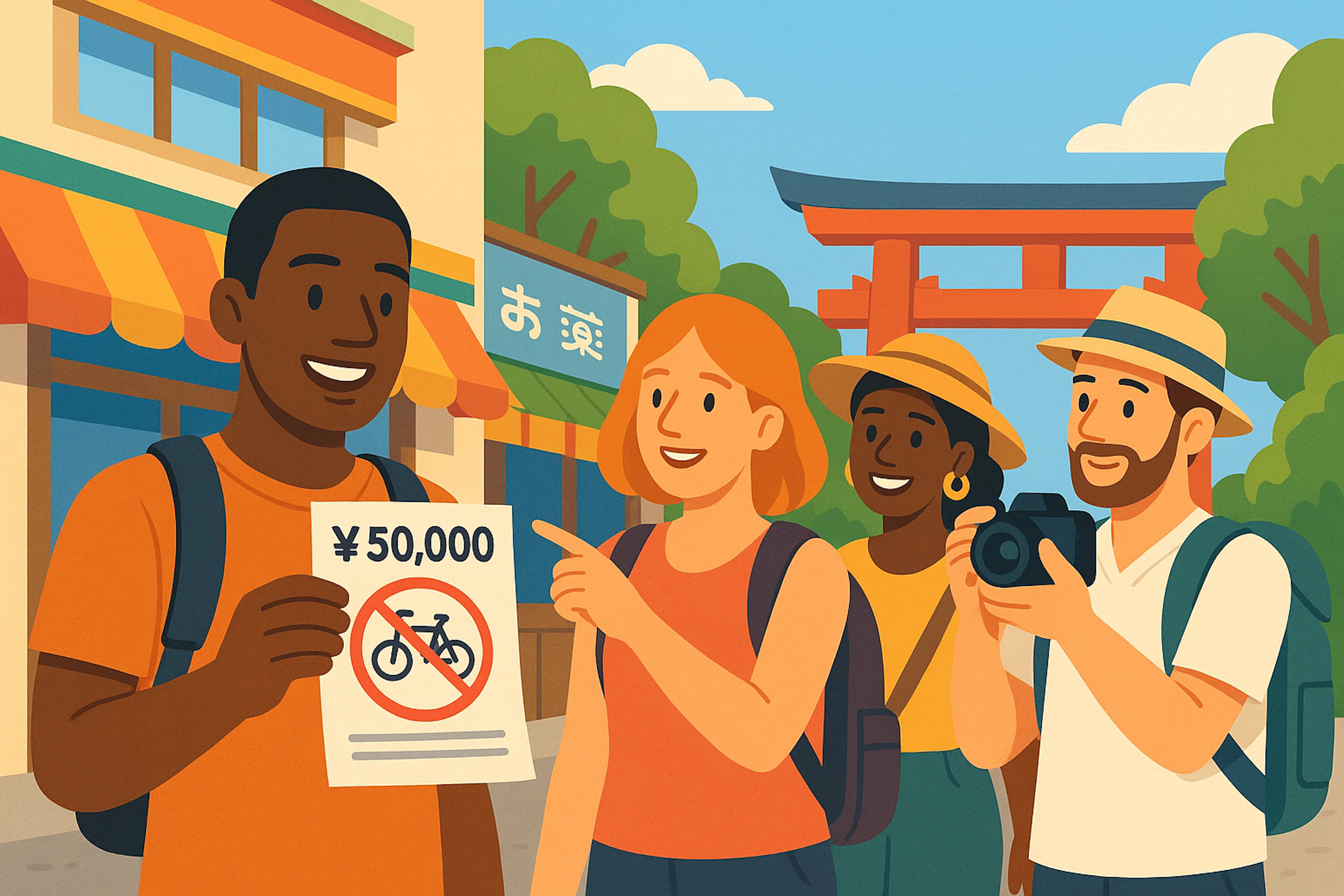 Cómo pagar una multa de bicicleta en Japón a partir de 2026 en 7 días