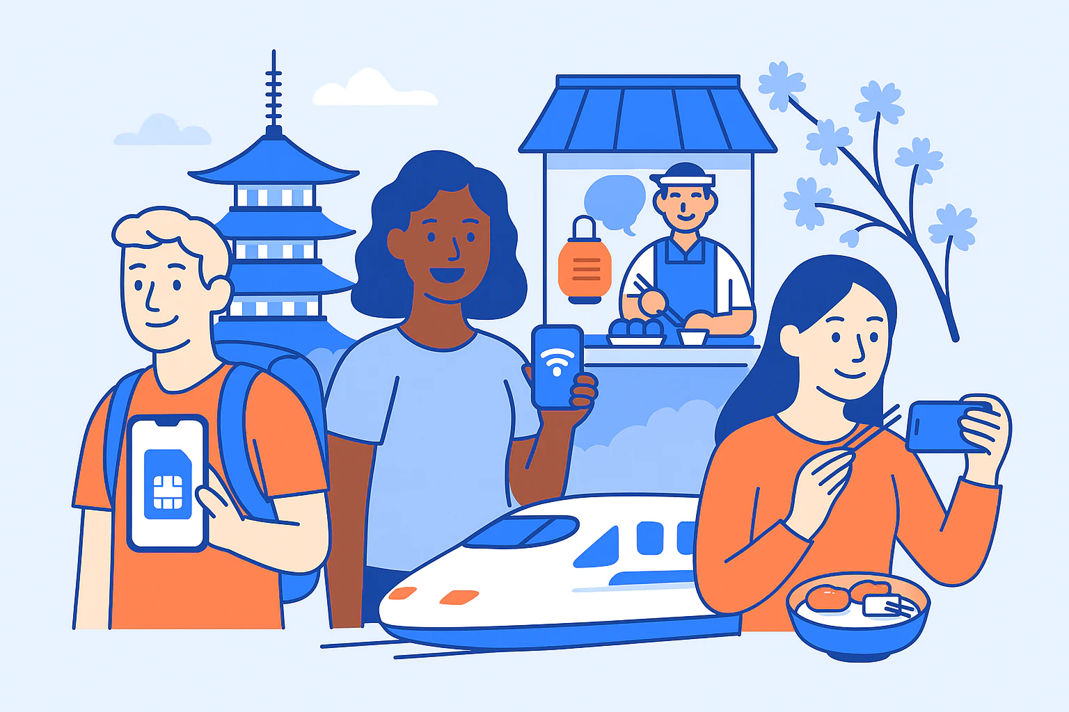 日本のeSIM vs ポケットWi-Fi(2026):フードアプリに最適な選択肢
