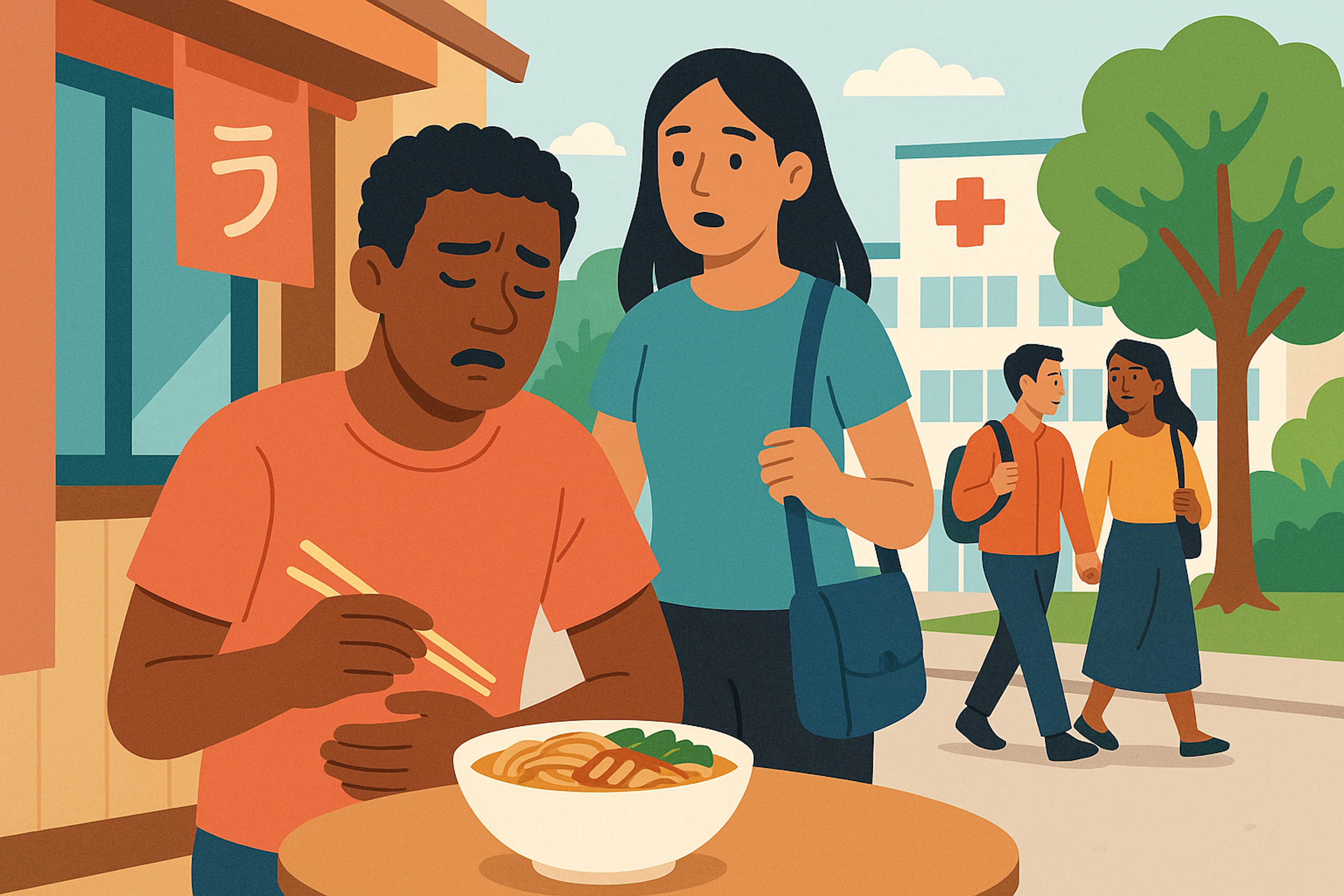 Food Poisoning in Japan: When to Go to Hospital (Foreigner Guide)