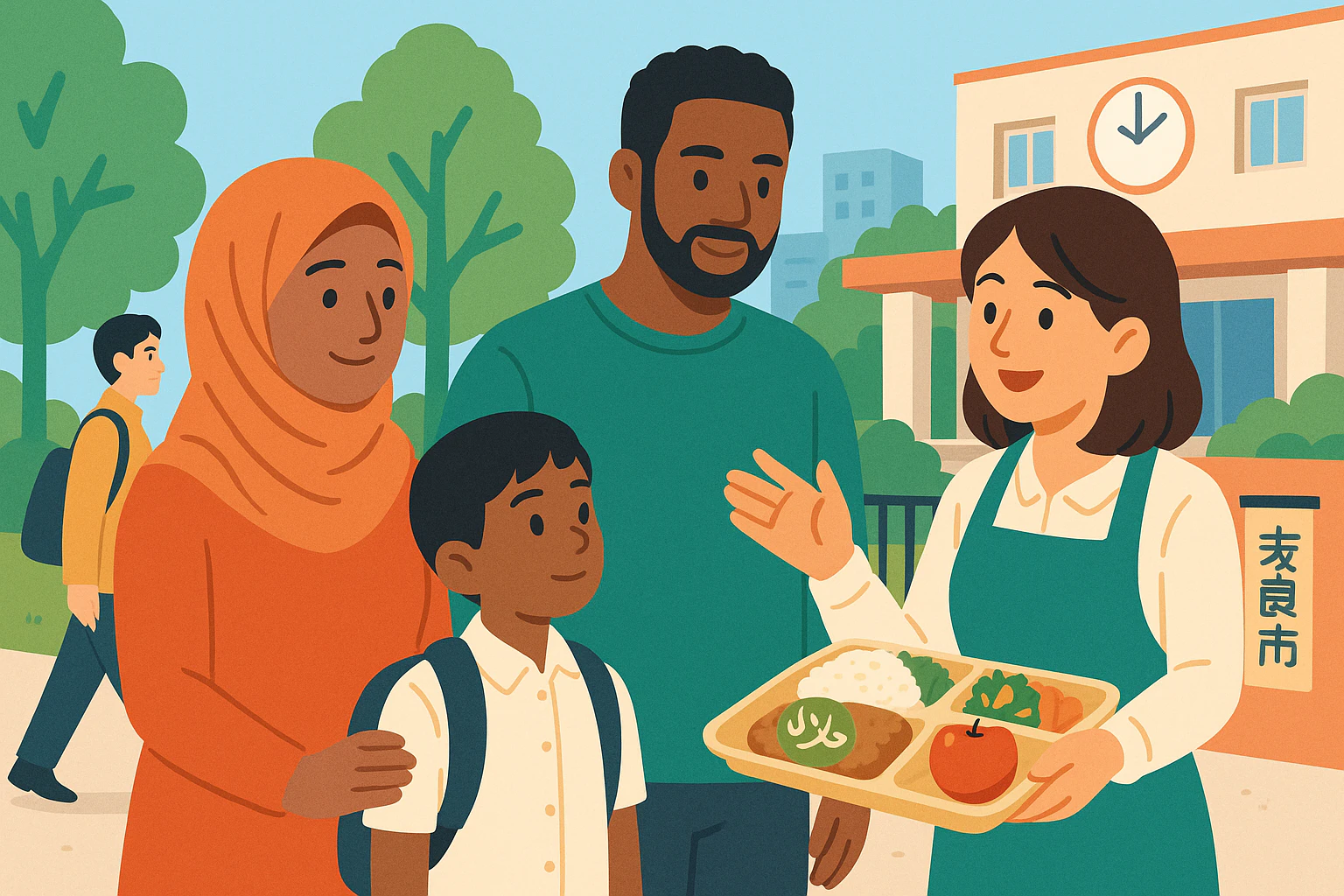 Precisa de Almoço Escolar Halal na Cidade de Osaka? Como Falar com a Sua Escola (2026)
