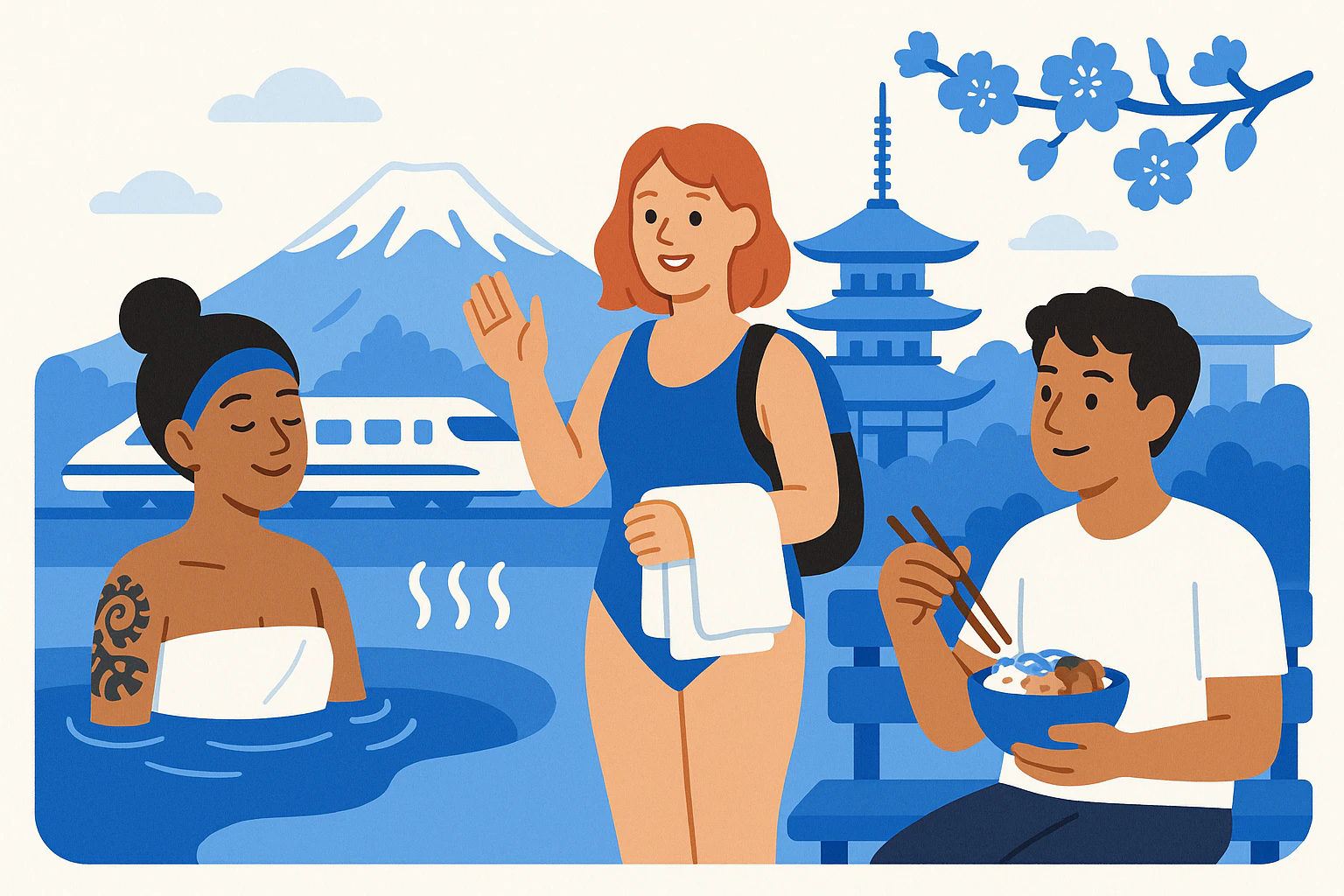 Etiqueta em Onsen no Japão: Tatuagens, Toalhas e Banhos Permitidos com Traje de Banho