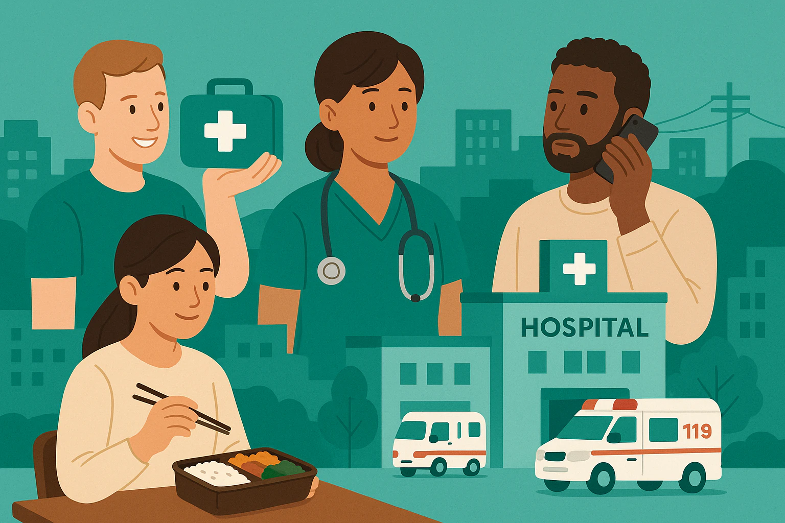 Disaster Medical Preparedness in Japan: Meds, 119 & Insurance