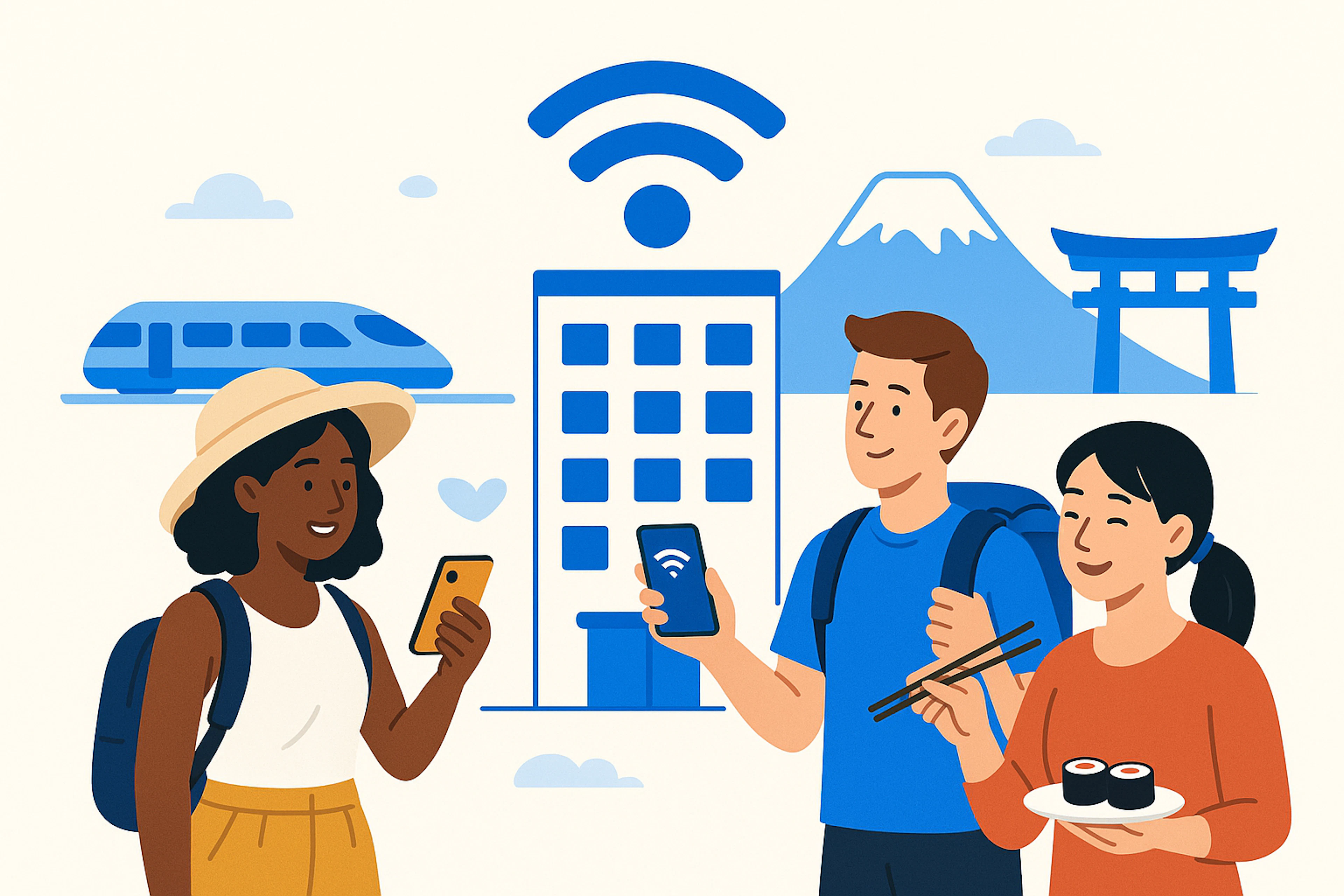 日本酒店WiFi指南：寻找高速住宿 + 备用eSIM