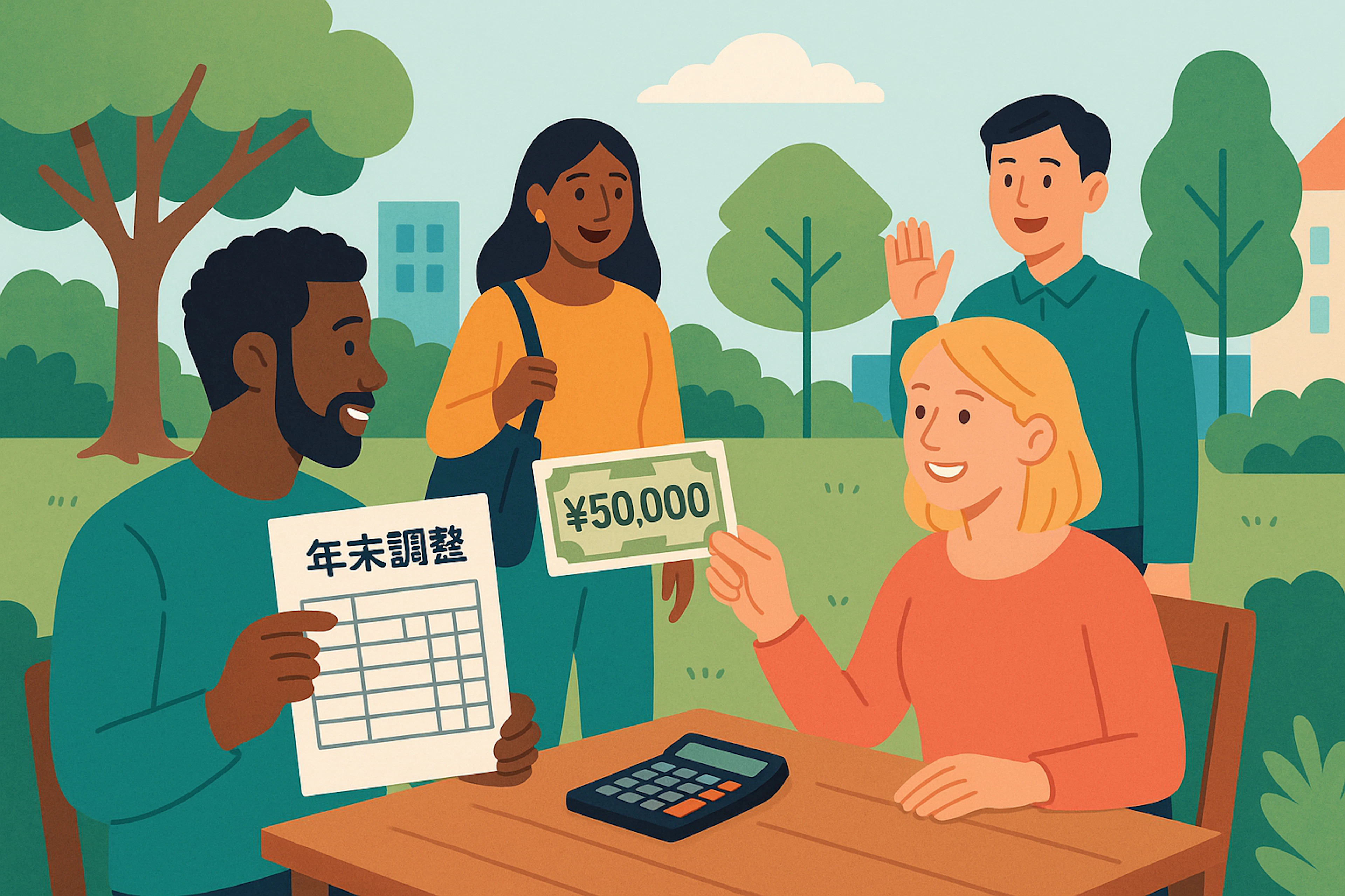 日本の年末調整：知らなきゃ損する5万円の還付金