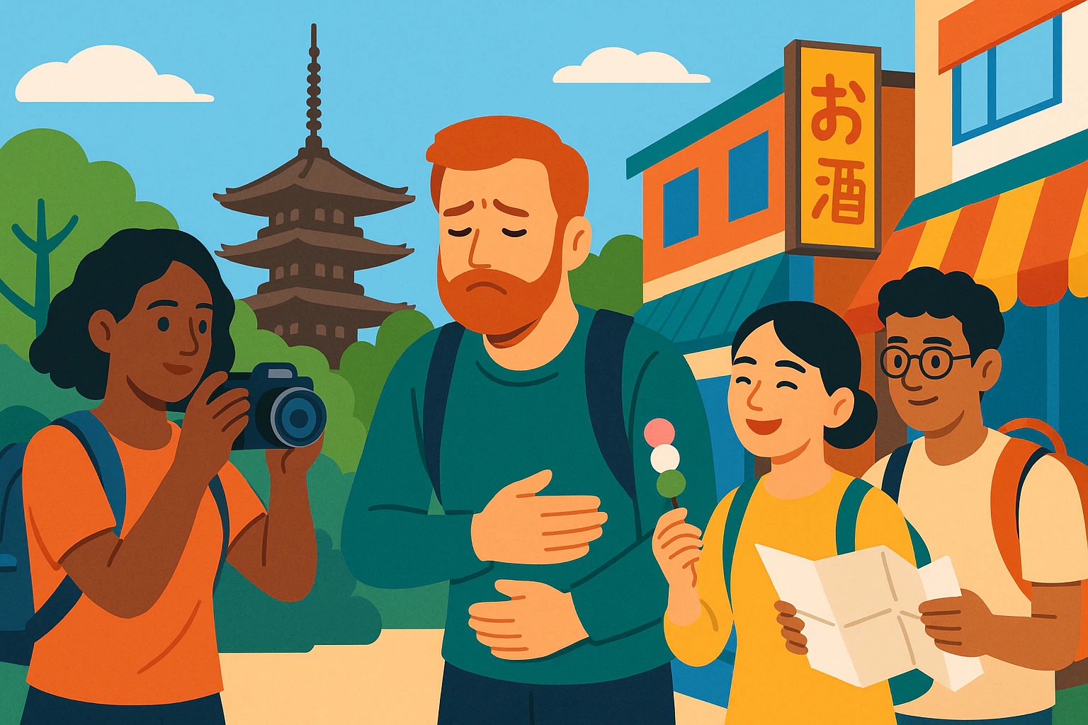 Sick After Osaka Street Food? Food Poisoning Help in Osaka (2026)