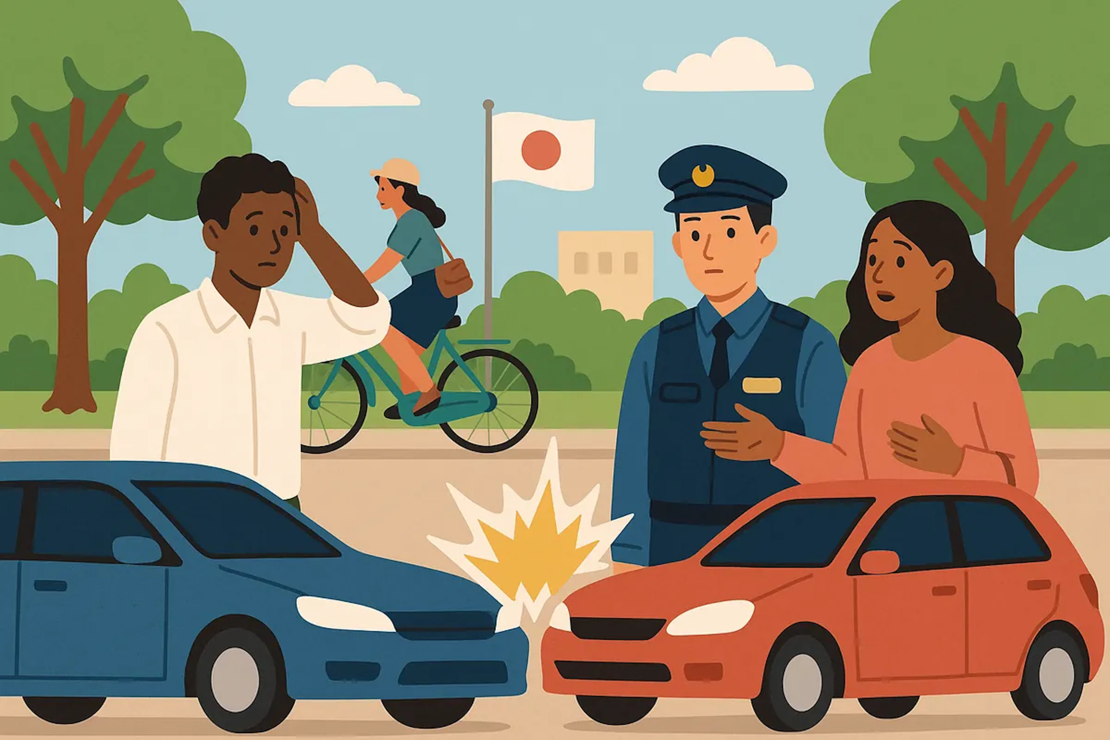 Traffic Accident in Japan as a Resident? Police, Insurance, Money (2026)