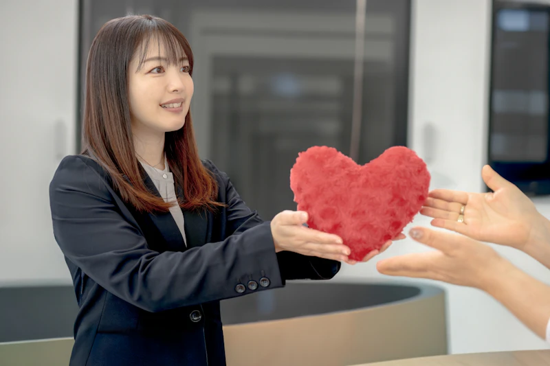 ハート 女性