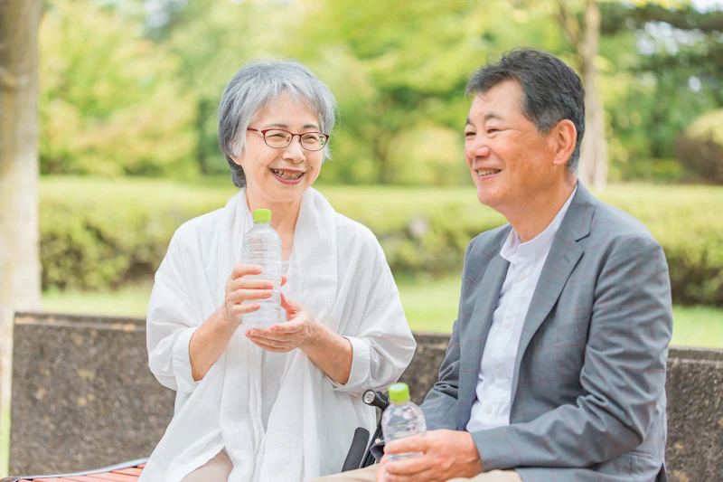 60代 夫婦 男女 カップル