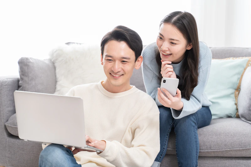 仲が良い男女