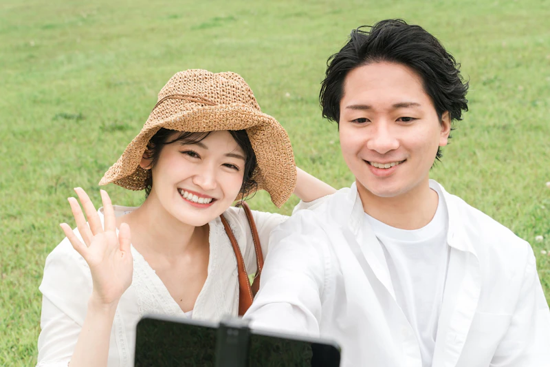 写真撮影 男女