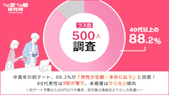 【ラス恋500人調査】初デートのお会計で決まる！「次も会いたい人」「もう会わない人」が判明