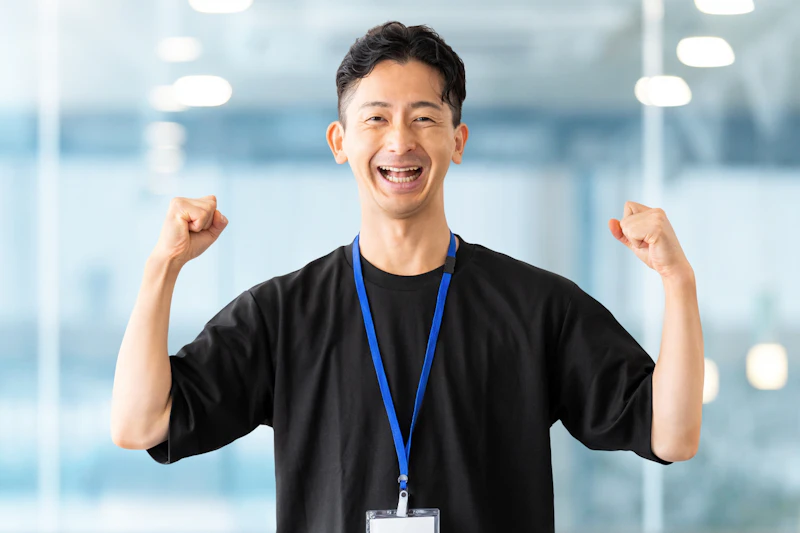 男性_嬉しい②