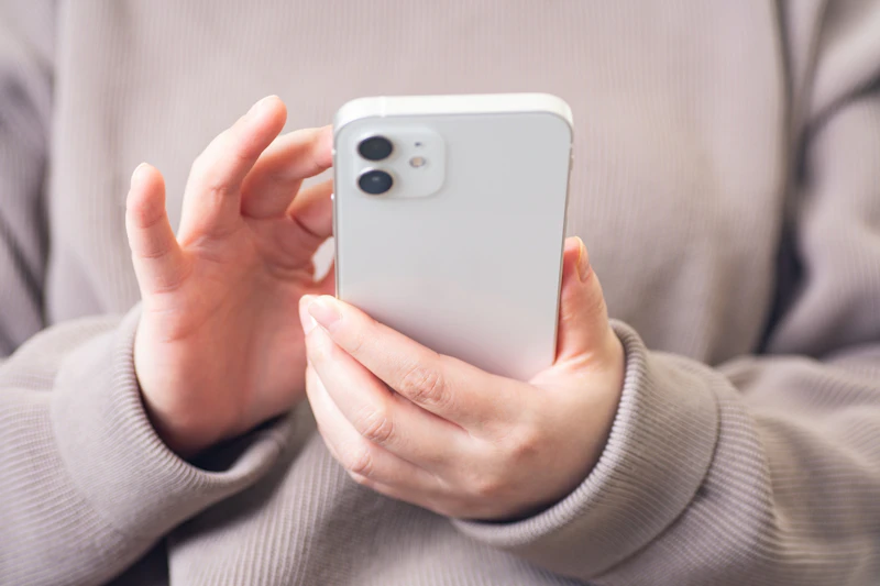 スマホ操作
