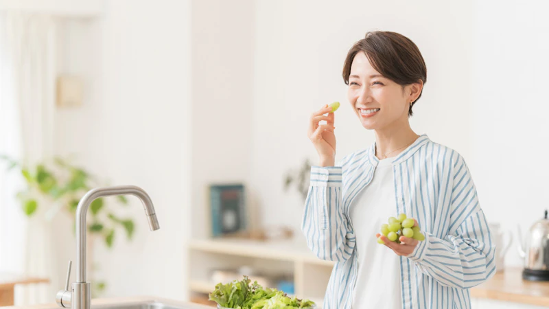 ポジティブな女性