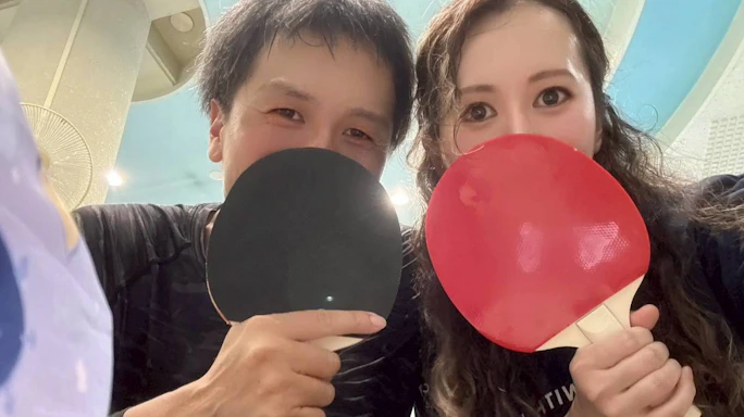 卓球を通じて「この人とは本当に気が合う」と確信。結婚を焦らないふたりが見つけた、心地よい恋のかたち