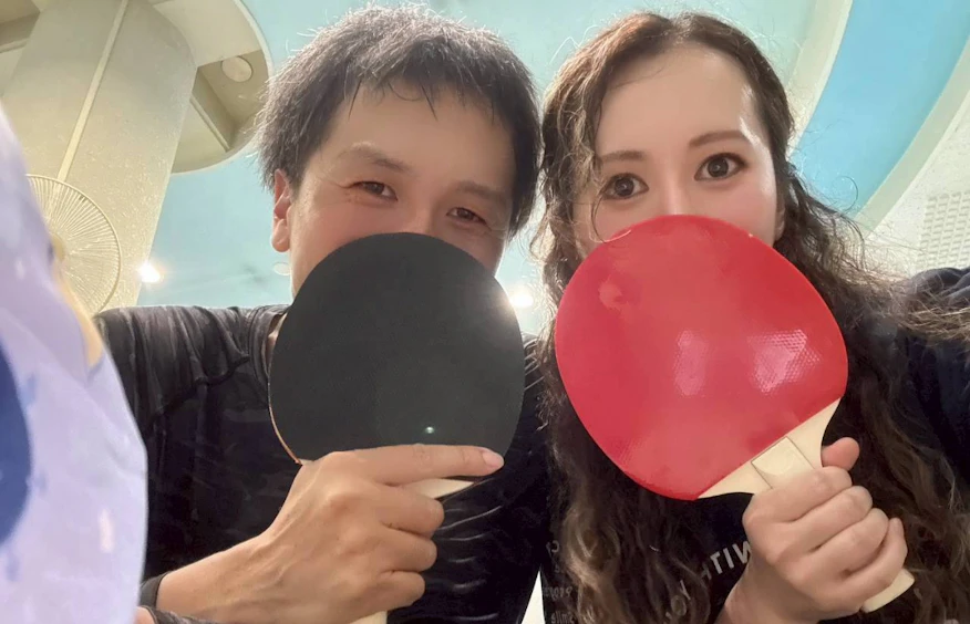 卓球を通じて「この人とは本当に気が合う」と確信。結婚を焦らないふたりが見つけた、心地よい恋のかたち