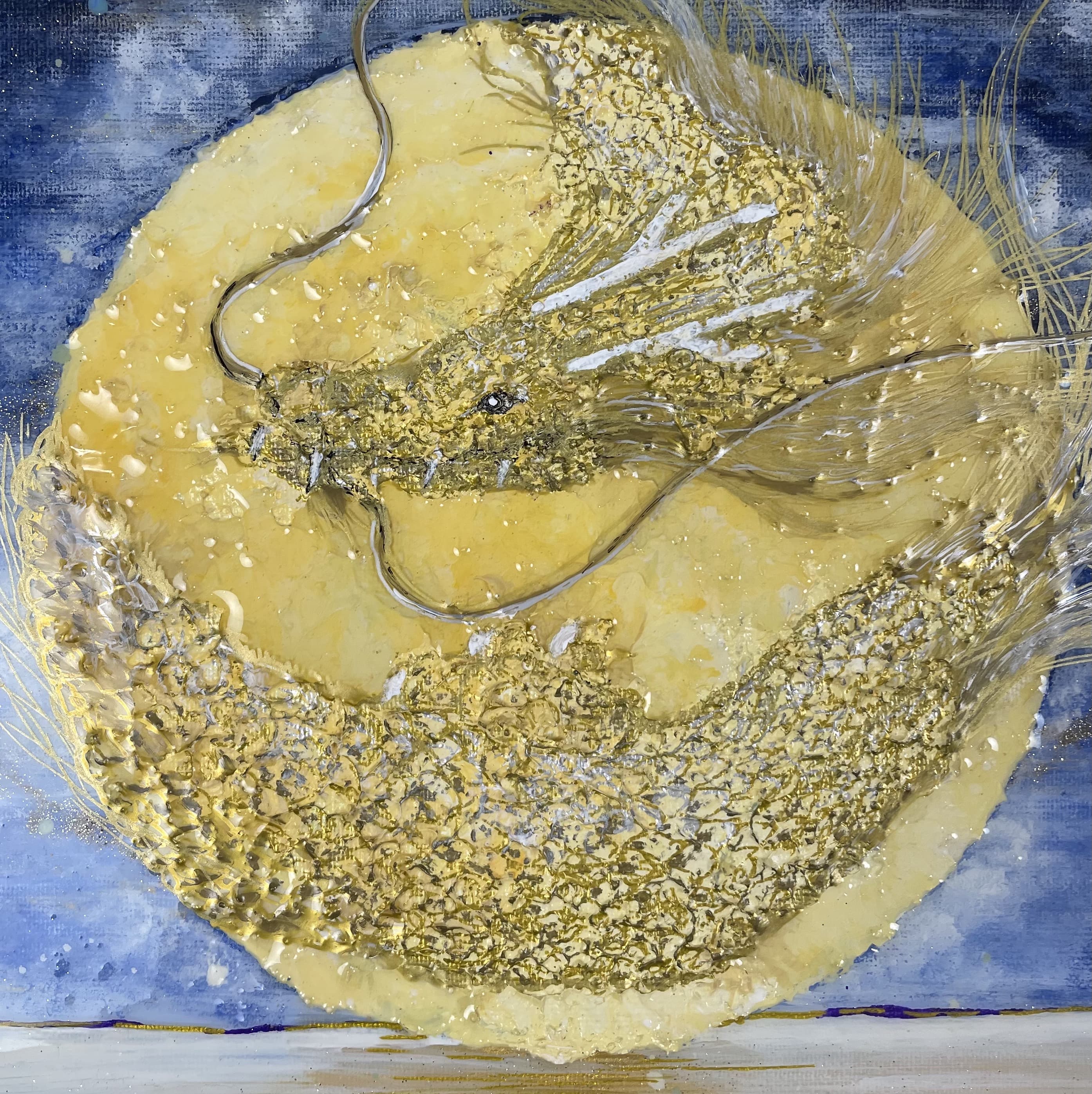 Earth/ テクスチャーアート 18×18㎝ S0 原画1点のみ モダンアート ☆日本の職人技☆ Earth/ テクスチャーアート モダン 原画1点