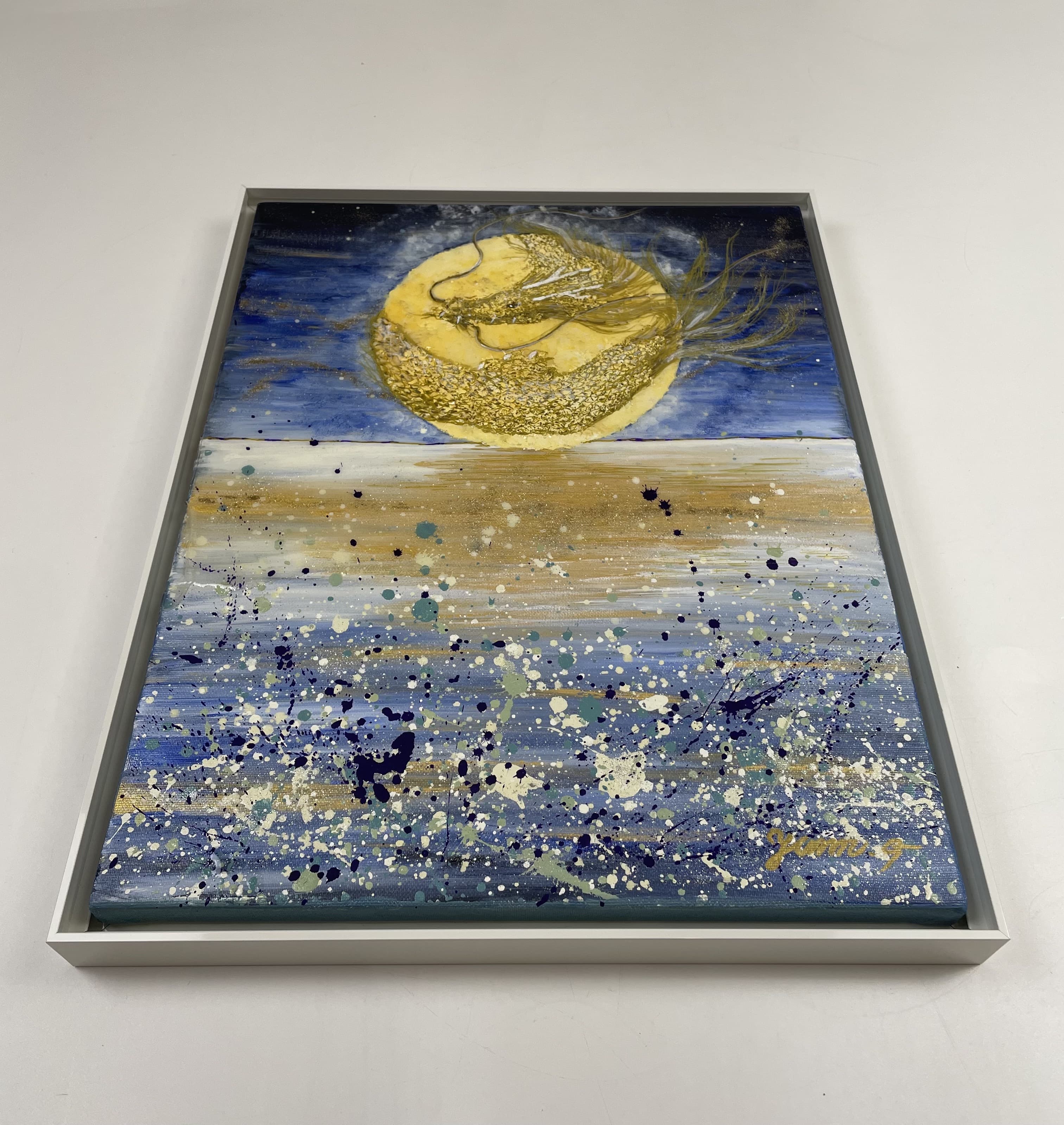 おしえて制作のヒミツ | 人々に元気を与えるエネルギー溢れる絵を描く