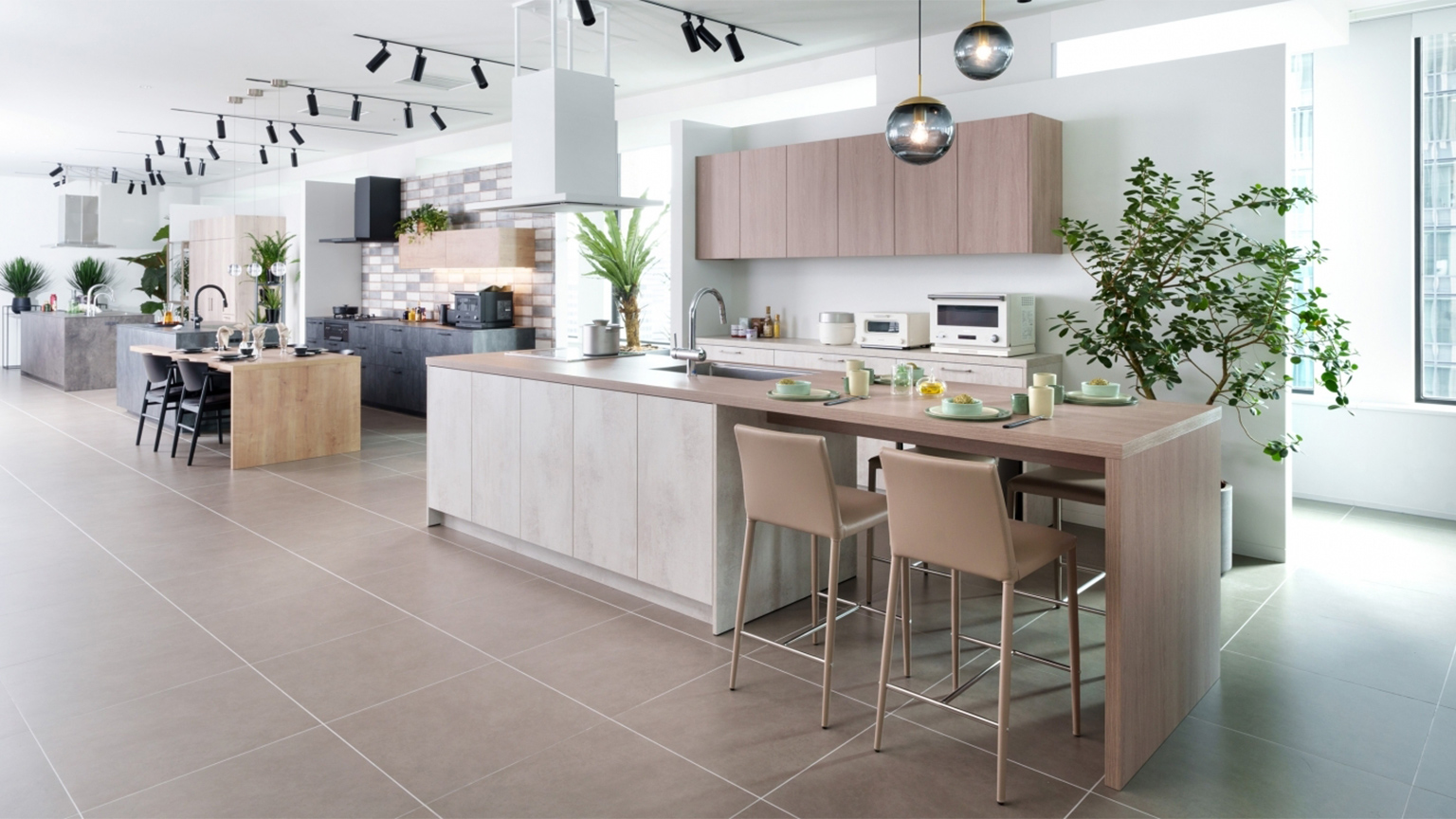 大阪ショールーム | GRAFTEKT -グラフテクト- | 家具のようなキッチン