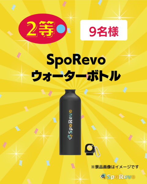 2等 SpoRevoウォーターボトル（9名様）